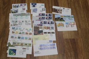 1988 FDC COVERS X 22 EXPO 88 JOINT ISSUE USA/ NZ/UK, ART OF DESERT. OLYMPICS - Picture 1 of 1