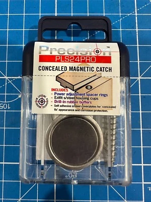 Precision PLS24PRO Concealed Magnetic Catch For Timber Standard or Sliding Door - Image 1 of 2