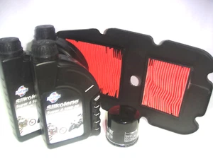KIT TAGLIANDO OLIO SILKOLENE SUPER4 10W40 + FILTRI HONDA TRANSALP 650 ANNO 2000 - Imagen 1 de 1