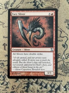 MTG Magic Fury Sliver Lightly Played (Time Spiral, English) - Picture 1 of 2
