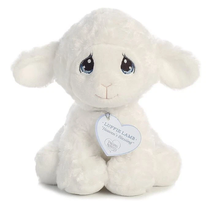 Aurora Precious Moments Luffie Lamb 8.5 Inch Plush NEW IN STOCK - Image 1 of 1
