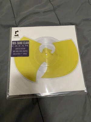 Wu Tang Clan CREAM Limited Edition Logo Shaped Collectible 7” Single - Image 1 of 4
