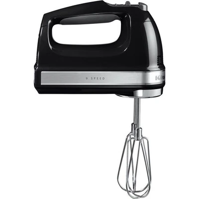 KitchenAid 5KHM9212 Sbattitore manuale 85 W Nero, Argento - Immagine 1 di 3