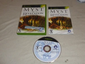 XBOX GAME MYST IV 4 REVELATION COMPLETE W CASE & MANUAL UBISOFT - Picture 1 of 1