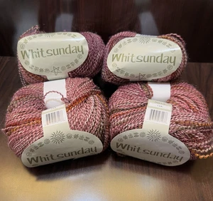 Queensland WHITSUNDAY Garn Tweed Baumwolle/Acryl Mischung 3,5 Unzen pro Stück 4er Set - Bild 1 von 8