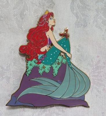 DISNEY FANTASY PIN ARIEL MOONLIT MERMAID JUMBO LE 40 THE LITTLE MERMAID - Image 1 of 2