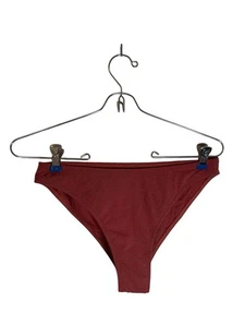 Ele Swims Red Swimsuit Bottoms Medium - Picture 1 of 7