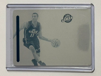 Placa de impresión cian Dante Exum 2014-15 Panini National Treasures #1/1 Foto 1 de 2