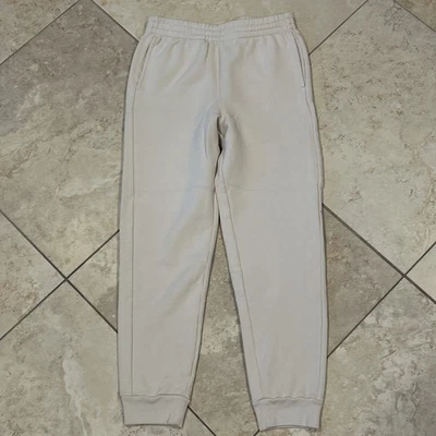 Pantalones de chándal de lana Carhartt pantalones de punto para hombre grandes beige con cordón BN8429-B Foto 1 de 4