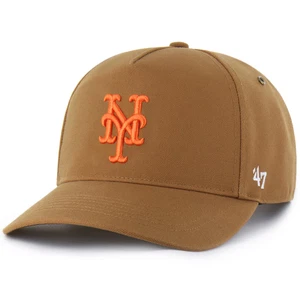 New York Mets Carhartt x '47 Hitch Adjustable Snapback Hat Cap MLB Men's Brown - Picture 1 of 5