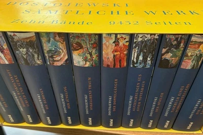 Dostojewski sämtliche Werke in 10  Bänden komplett! Piper-Verlag   NEUWERTIG - Bild 1 von 2