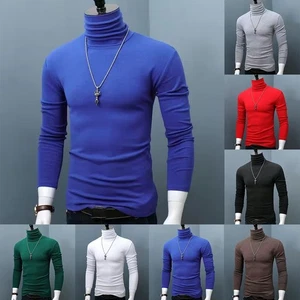 Functional Men's Slim Fit Winter Top with Long Sleeves and Elegant Design - Picture 1 of 20