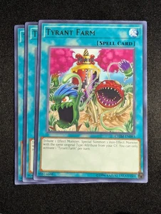 Yugioh - 3x Tyrant Farm CHIM-EN083 Unlimited Edition Rare NM - Bild 1 von 1