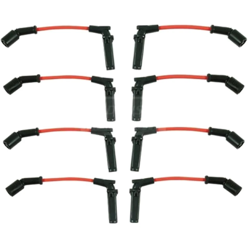 Conjunto de 8 fios de vela de ignição Denso 671-8161 para Chevy Yukon SaVana Suburban Impala - Imagem 1 de 1
