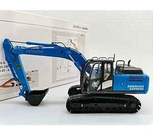1/50 Hitachi ZAXIS 200-6 Hydraulic Excavator Blue Diecast Model Collection Toy - Picture 1 of 4