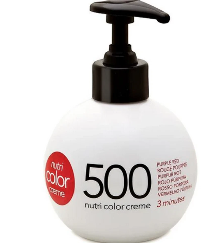 Revlon Nutri Color Crema - 500 Rojo Púrpura - Paquete de 2 Foto 1 de 1