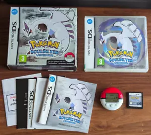 Pokemon SOULSILVER, Nintendo DS with POKEWALKER - Soul Silver boxed #2/2 - Picture 1 of 20