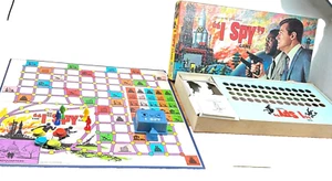 Vintage 1965 Ideal "I Spy" Board Game TV Show w/ Bill Cosby & Robert Culp - Picture 1 of 16