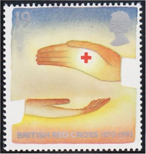 Gran Bretaña 1821 1995 125 Aniversario de la Cruz Roja Británica MNH - Imagen 1 de 1