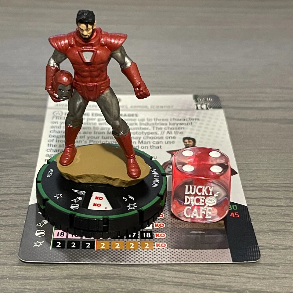 Marvel Heroclix Collector's Trove 023b Iron Man Raro Prime Foto 1 de 1