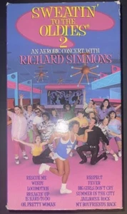 Richard Simmons - Sweatin’ To The Oldies 2 (VHS, 1993) Low Impact Aerobics - Bild 1 von 4