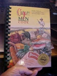 CAJUN MEN COOK COOKBOOK; BEAVER LIONS Club, Lafayette Louisiana Recipes (1998 - Picture 1 of 6