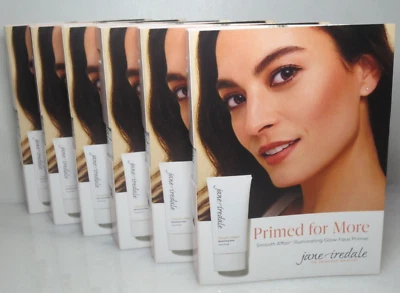 JANE IREDALE IMPRIMACIÓN FACIAL BRILLANTE MÁS ILUMINADORA - LOTE DE 6 Foto 1 de 4