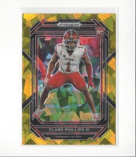 2023 Prizm Draft Football Gold Ice Prizms Rookie Card Singles - You Choose