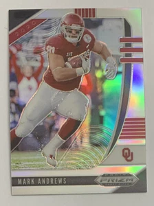2020 Panini Prizm Draft Picks Football Mark Andrews Oklahoma Silver Parallel #66 - Picture 1 of 2