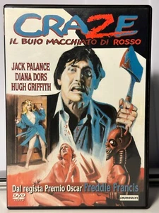 CRAZE 1974 Jack Palance Julie Ege Demonic Horror PAL FORMAT DVD Good Condition - Picture 1 of 12