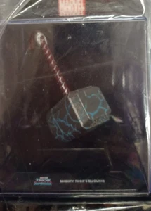 THOR MIGHTY MJOLNIR MARTELLO. MARVEL MOVIE MUSEUM 11 +BOOK.DEAGOSTINI - Picture 1 of 1