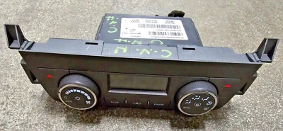 Interruptor de control de clima de temperatura de calor digital Cadillac DTS 2007-2011 25839377 OEM Foto 1 de 4