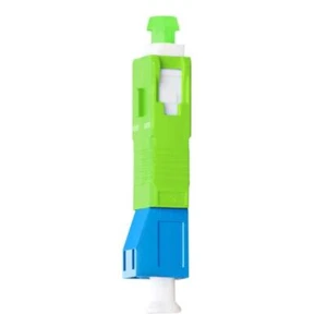 Fiber Optic Adapter Single Mode -SC/APC Male to LC/UPC Female Optical Connector - Photo 1/11
