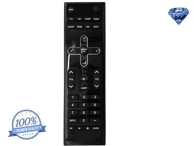New VR10 Remote for Vizio TV M260VA E190VA M190VA M220VA E220VA E260VA E260MV  - Image 1 of 4