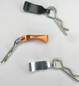 NEW Aluminum Body Clips with Aluminum Mount For Rc Traxxas, Armma, RedCat - Picture 1 of 8