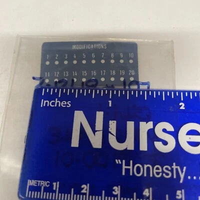 Aircraft Modification Plate Placard S26100-01 - Image 1 of 3