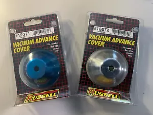 Russell Gm Distributor Vacuum Advance Diaphragm Covers ( Chrome or Blue ) - Picture 1 of 1