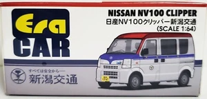 Era Car Die-Cast Nissan NV100 Clipper Japan Niigata Transportation 1/64 新潟交通 - Picture 1 of 2
