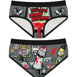 Harebrained Wubba Lubba Blood Blood Period Panties Funny Underwear - Picture 1 of 11