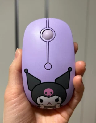 Kuromi low noise wireless mouse cute mouse desk interior - Image 1 of 4