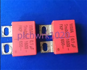 1 STCK. WIMA Snubber FKP 0,1UF 1600V 650 Absorptionskondensator in gutem Zustand - Bild 1 von 4