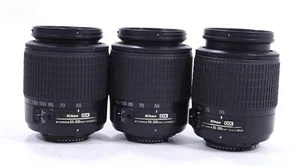 Lot of 3 NIKON NIKKOR AF-S 55-200mm DX SWM ED Lens - Free Shipping - Picture 1 of 4