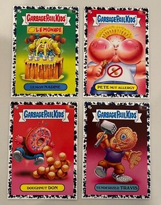 Garbage Pail Kids FOOD FIGHT (2021) - PEPPER BLACK Parallel Cards PICK / CHOOSE