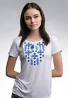 Elegant Ukrainian embroidered blouseTop Shirt women Vishivanka Size  L