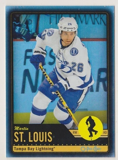 12-13 OPC Martin St. Louis /100 RAINBOW BLACK Tampa Bay Lightning 2012 - Image 1 of 1
