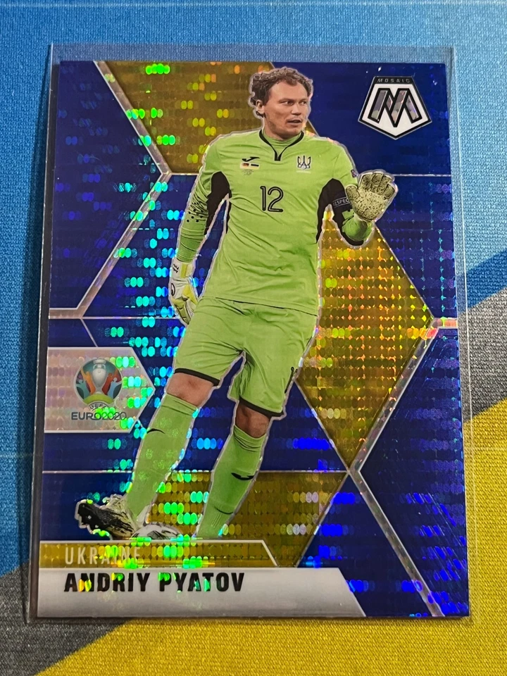 2020-21 Panini Mosaic UEFA Euro Soccer Pick Your Blue Pulsar - Buy More & Save - Image 1 of 1