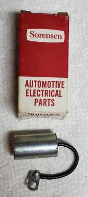 Sorensen G-30 Ignition Condenser 1955-67 Porsche 59-63 Opel 59-64 VW 66-69 BMW - Image 1 of 4