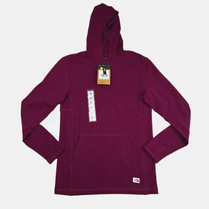 The North Face Terry Hoodie Men's Small Boysenberry Slim Fit NWT New MSRP $65 - Picture 1 of 10
