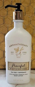 BATH & BODY WORKS AROMATERAPIA ÁRBOL DE TÉ PACÍFICO MENTA LOCIÓN CORPORAL - Imagen 1 de 3