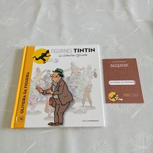 Figurines TINTIN résine collection – livre + passeport -16- Oliveira Da Figueira - Imagen 1 de 2